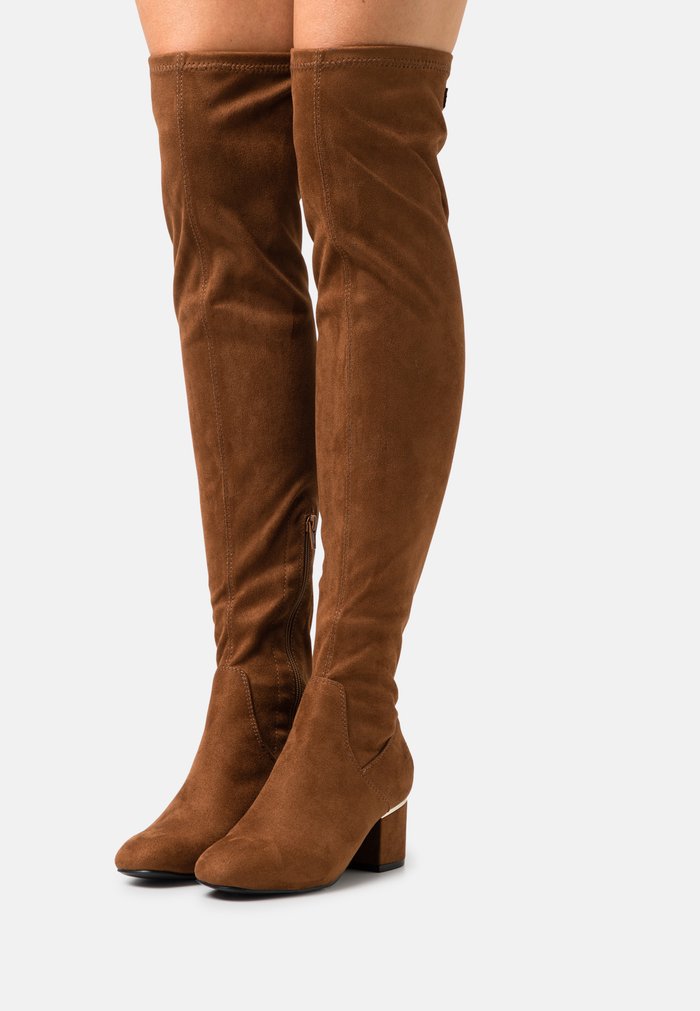 Bottes Anna Field Over the knee Marron Femme | PHV-2682430